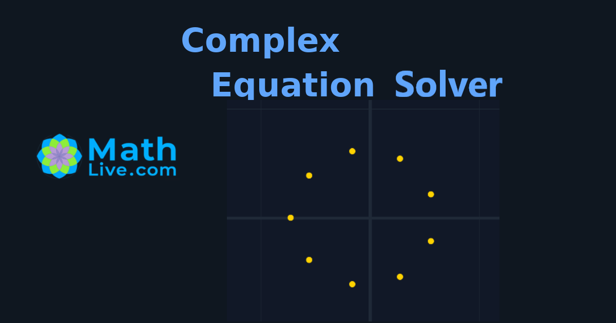 Complex Equation Solver preview